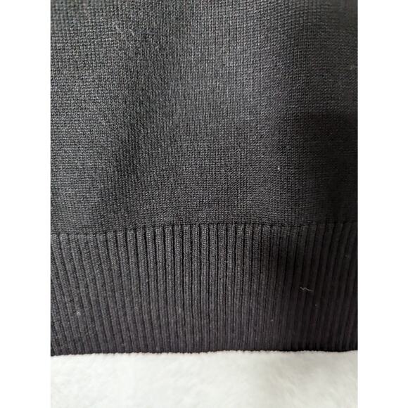 Joseph A Turtlekneck black sweater XL Bust 43" Length 25" sleeve 25" classic fit - Picture 4 of 8